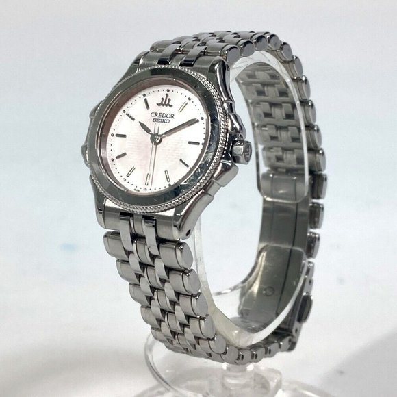 SEIKO 4J81-0B20 CREDOR quartz Wristwatch - Picture 1 of 10